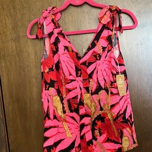 Jcrew tie shoulder tank